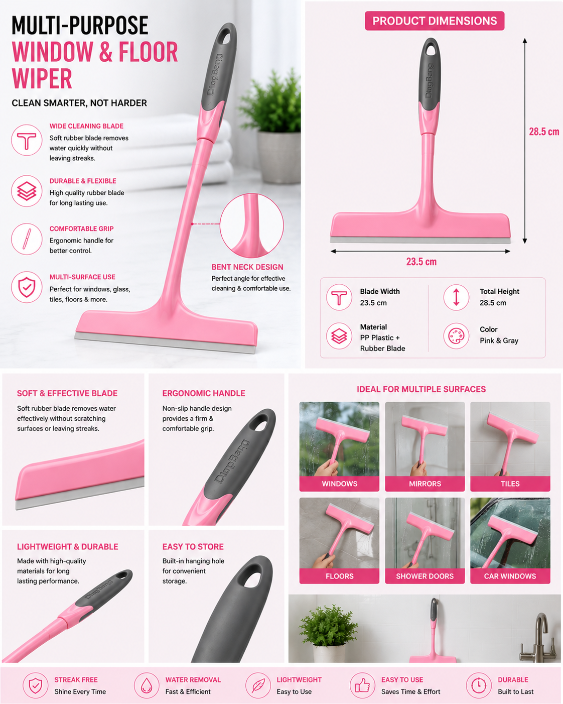 DingBang Multi-Purpose Cleaning Wiper