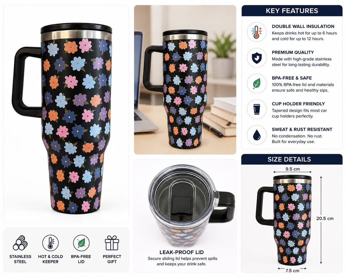 BloomPrint Tumbler – 1200ml.