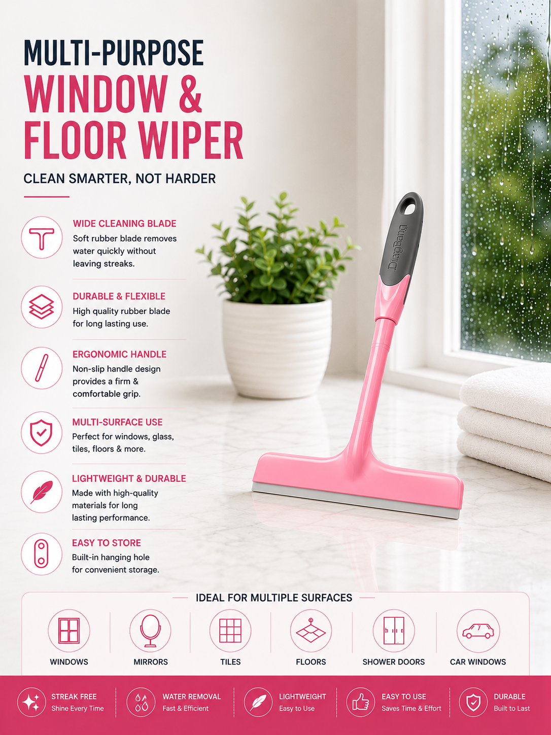 DingBang Multi-Purpose Cleaning Wiper