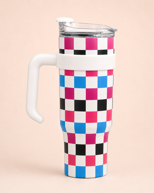 CheckerPop Tumbler – 1200ml