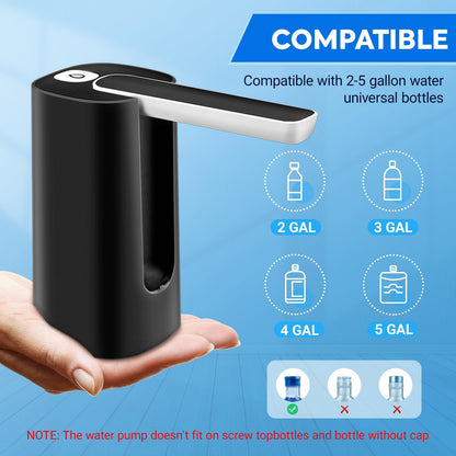 Rechargeable Portable Automatic Water Pump.