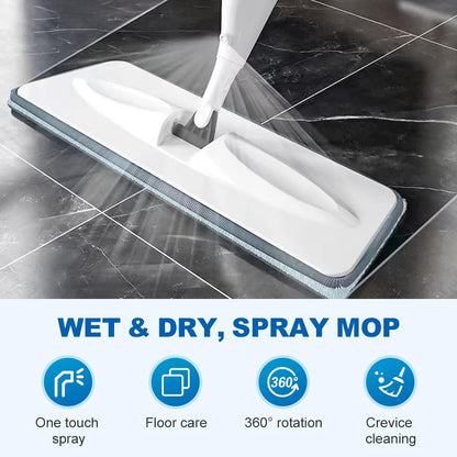 360° Rotating 2 in 1 Spray Mop.