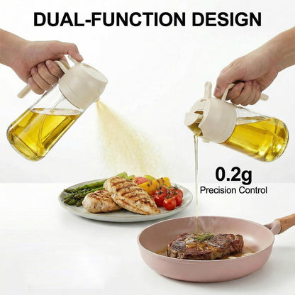 2 in 1 Oil Spray Bottle – 500ML.